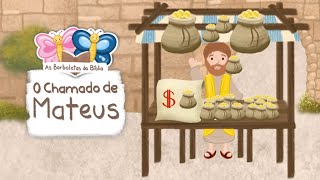 O CHAMADO DE MATEUS · DESENHO BÍBLICO INFANTIL KIDS · HISTÓRIA DA BÍBLIA PARA CRIANÇAS