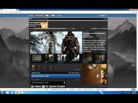 How to install mods on razor 1911 skyrim! How to install mods on razor 1911 skyrim!