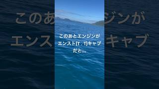 せっかく凪になったのにー(T . T)#トーハツ6馬力#ジョイクラフト#キャブレター#トーハツ#釣り#ジギング#タイラバ