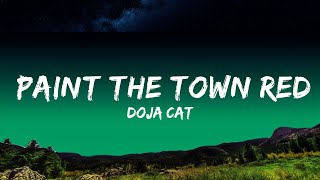 Doja Cat - Paint The Town Red (Lyrics)  Lyrics