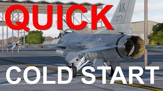 (Outdated) DCS: F-16 QUICK Cold Start