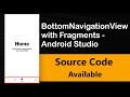 How to implement Bottom Navigation View with Fragments in Android Studio