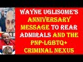 WAYNE UGLISOME SENDS OUT ANNIVERSARY MESSAGE TO REAR ADMIRALS