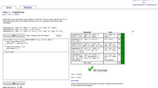 Map-1 (mapShare) Java Tutorial || Codingbat.com
