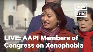 Asian-Amerian Lawmakers Hold News Conference on Coronavirus | LIVE | NowThis