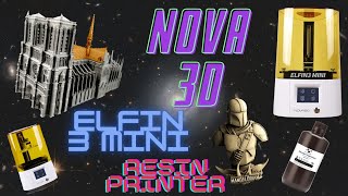 Nova 3d Elfin 3 mini || Unbox\u0026Review || (ita)