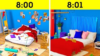 Simple Ways to Upgrade Your Bedroom || Furniture Decoration Ideas For Your Room!