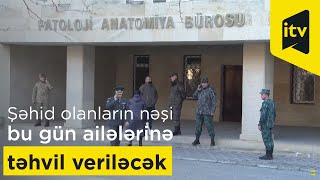 Helikopter qəzasında şəhid olanların nəşi bu gün ailələrinə təhvil veriləcək