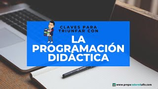 🔥La programación didáctica (Claves para triunfar) 📈