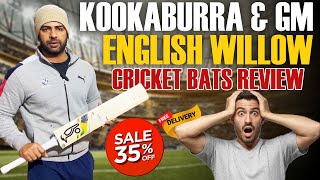 KOOKABURRA \u0026 GM English Willow Cricket Bats | Best Cricket Gear Online - C2 Cricket Hub Karnal