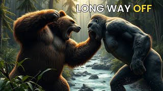 Massive Grizzly Bear vs. Mighty Gorilla