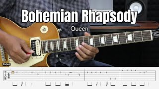 Bohemian Rhapsody - Queen - Guitar Instrumental Cover + Tab
