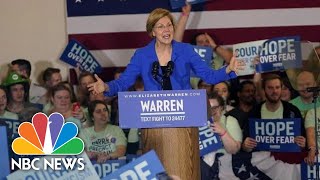 Elizabeth Warren In Iowa: ‘Too Close To Call,’ But ‘One Step Closer’ To Defeating Trump | NBC News
