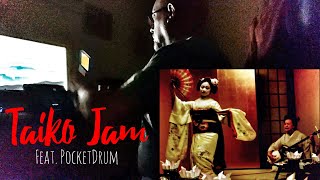 Taiko Jam - PocketDrum and Garageband