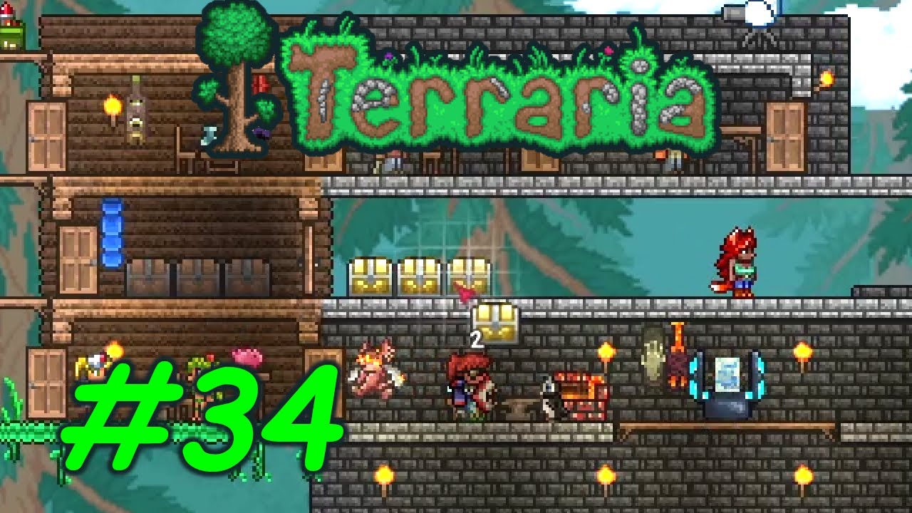 Organizing Chests - Let's Play Terraria 1.4 Master Mode Part 34 - YouTube