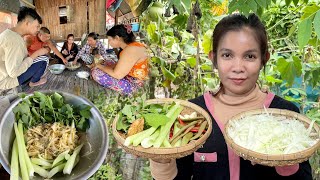 បុកល្ហុងអំពិលខ្ចី ស្មាដៃប្រពន្ធខ្ញុំ ញាំជុំបងប្អូន និងទស្សនាទេសភាពស្ទឹងសង្កែប្រែជាថ្នា មិនងាយបានឃេីញ