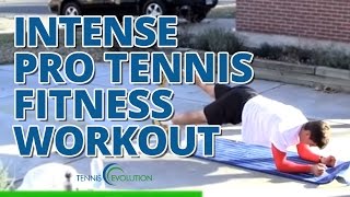 TENNIS FITNESS | James McGee's Pro Tennis Fitness Workout