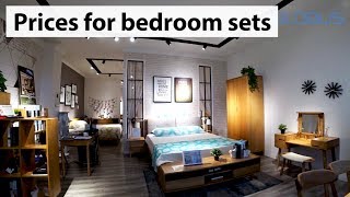 Prices for bed and bedrooms in China Foshan. Modern and Classics. Furniture from China Guangzhou