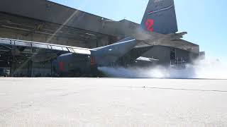 MAFFS Tank Test Fire on C-130H Aircraft