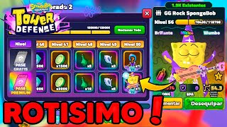 🎉Conseguimos a Spongebob GG Shiny Wumbo Fusionado con Formula Secreta Bob Esponja Tower Defense