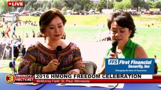 3HMONGTV NEWS: Padee and Maikou live from the 2016 Hmong Freedom Celebration.