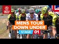 Santos Tour Down Under 2020 Stage 1 HIGHLIGHTS | Ziptrack Stage 1: Tanunda