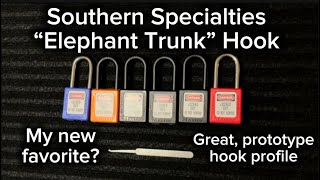 (70) Southern Specialties “Elephant Trunk”. Test drive over some LOTO locks 😂#southernspecialties