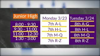 Distance Learning Packet Pick-ups during BCSD Closures.