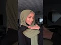 flowy hijab hack🧕🏼 hijabinspiration hijabtutorial hijabi shorts muslimah