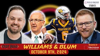 Williams & Blum Wednesday: Big Ten/SEC are ruining college football and WVU preview