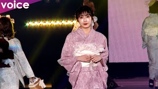 元櫻坂46渡辺梨加、卒業後初ランウェイはキュートな着物姿　戦慄かなの＆頓知気さきなの歌にのって