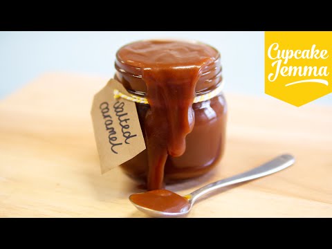 Quick & Easy Sea Salted Caramel Recipe | Cupcake Jemma Quick & Easy Sea Salted Caramel Recipe | Cupcake Jemma