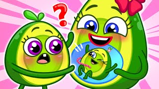 New Sibling!🥑 How was Baby Avocado Born?👶 Mommy is Pregnant || Kids Cartoon by Pit & Penny Stories💖✨