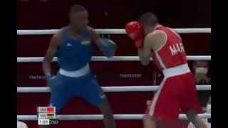 Boxing :Morrocco Vs MRI  olampic Tokyo 2021abdelhak nadir