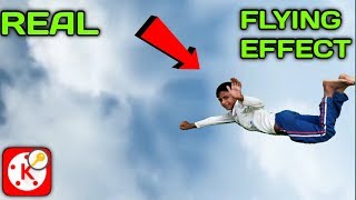 Udne, Flying wala video kaise banaye | How to make flying effect video | Kinemaster tutorial #33