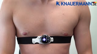 Knauermann PRO 3 PLUS: Inklusive drahtlosem Brustgurt für Langzeit-EKG