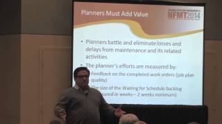 Clarifying a Maintenance Planner's Role - NFMT Conference Session