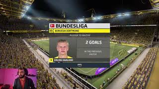 PES 2021 Hindi Gameplay | Borussia Dortmund - VfB Stuttgart - 2021/22