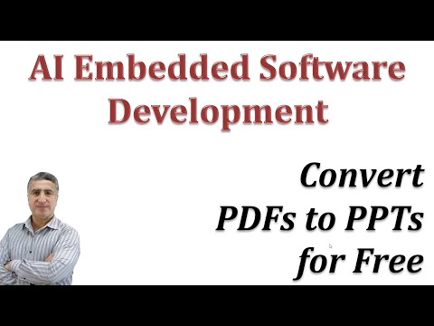 Desarrollo de software integrado con IA: creación de presentaciones PPT a partir de documentos PDF