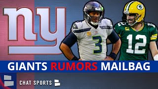Giants Rumors Mailbag: Aaron Rodgers Or Russell Wilson Trade? Saquon Barkley A Bust? Joe Judge GM?