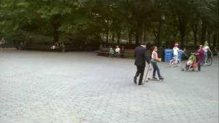 Just married couple using my skateboard as props