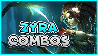 ZYRA COMBO GUIDE | How to Play Zyra Season 12 | Bav Bros