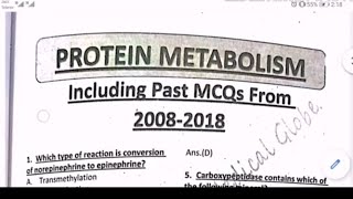 #PROTEIN_METABOLISM Uhs past mcqs. Must WATCH.BIO  #UNIVERSITY_OF_HEALTH_AND_ALLIED_HEALTH_SCIENCES