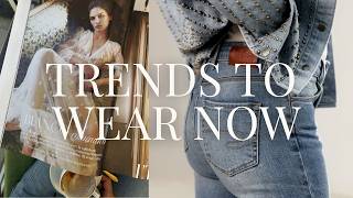 How to incorporate Spring 2025 trends into your closet