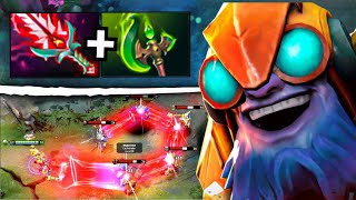 Insane 35Kills Midlane Tinker BLoodthorn + Parasma + Moon Shard Builds 975GPM Carry Dota 2