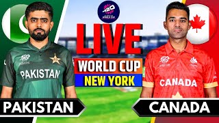 Pakistan vs Canada T20 World Cup Match | Live Score & Commentary | PAK vs CAN Live | T20 WC 2024
