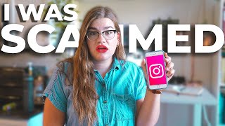The Instagram Brand Ambassador Scam - don't fall for this!