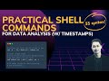 Practical shell commands for data scientists / analysts (command line tutorial)