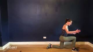 90/90 Hip Mobility to Lunge