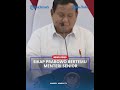 presiden prabowo sibuk mencatat saat bertemu menteri senior emil salim